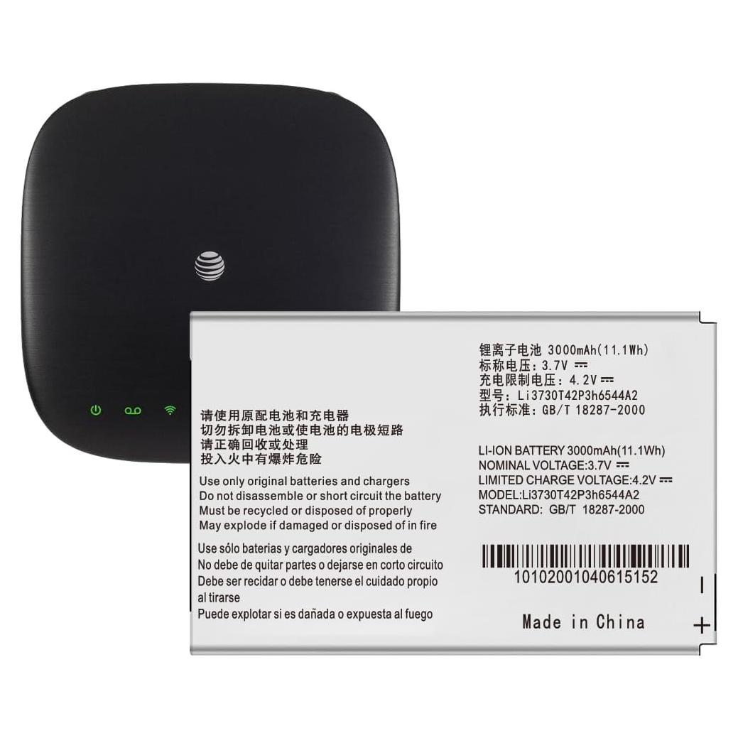 Batería de Reemplazo 3000mAh para Enrutador ZTE MF279
