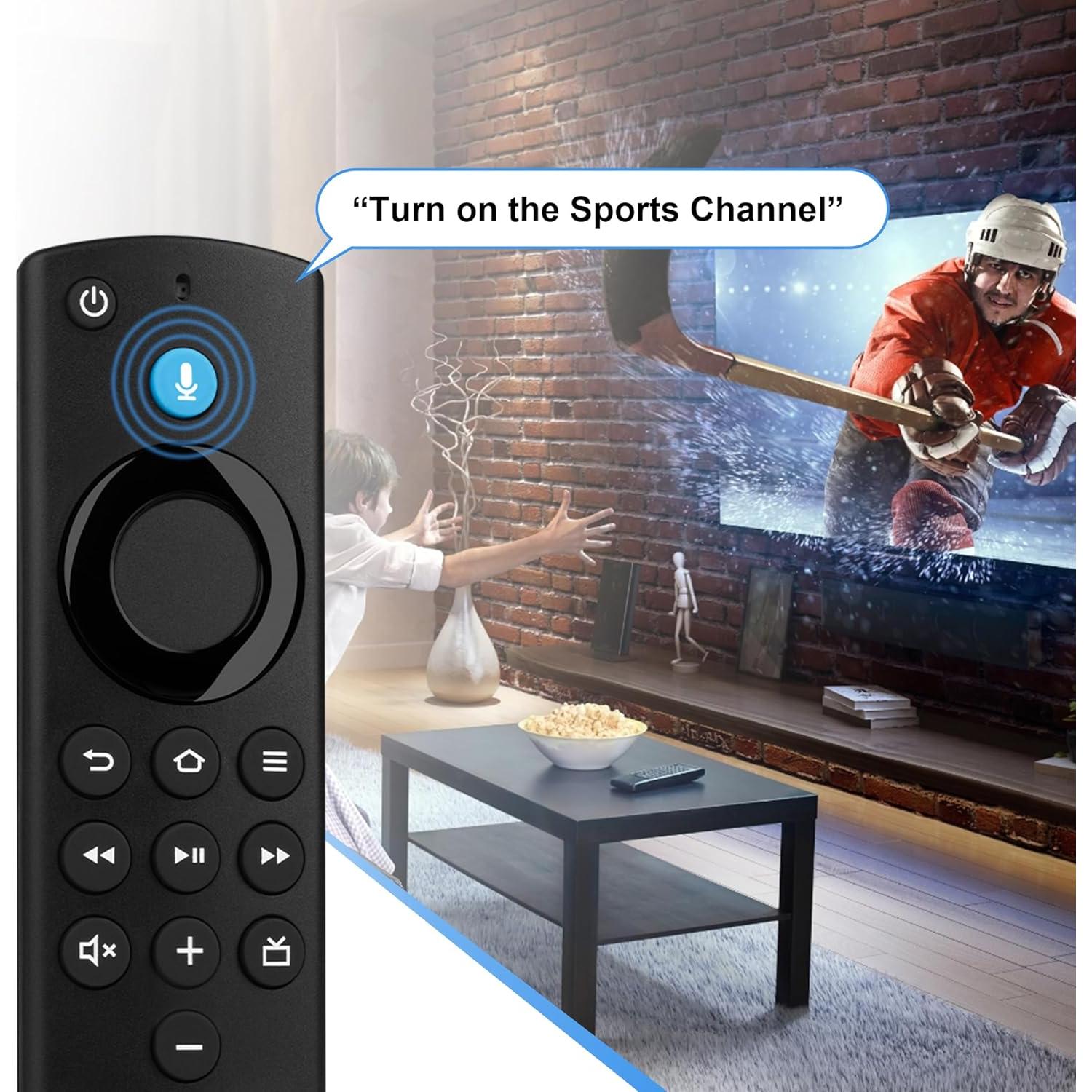 Control Remoto Reemplazo LoLaSta para Smart TV y Stick 4K