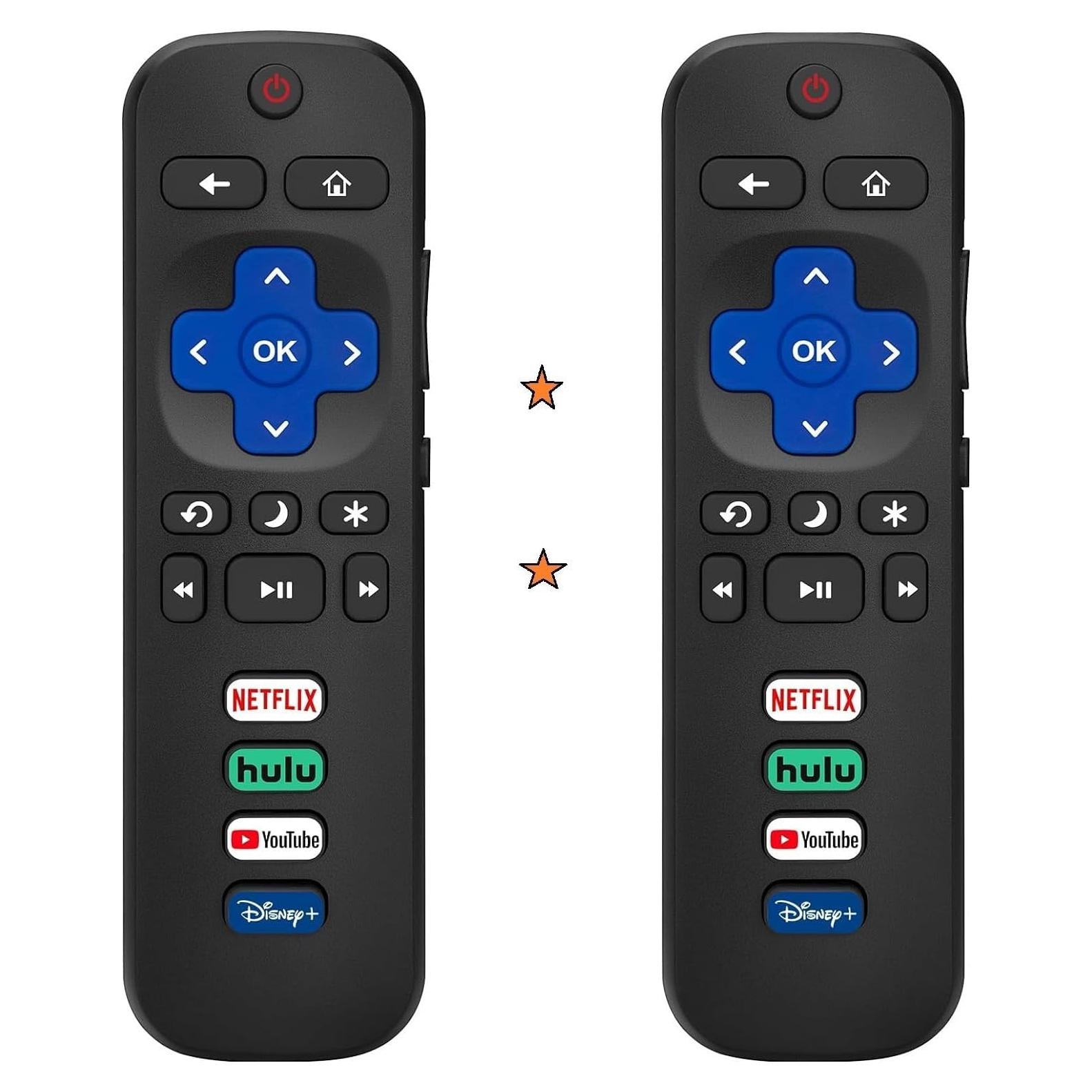 Pack de 2 Control Remoto Gmatrix para Televisores Roku