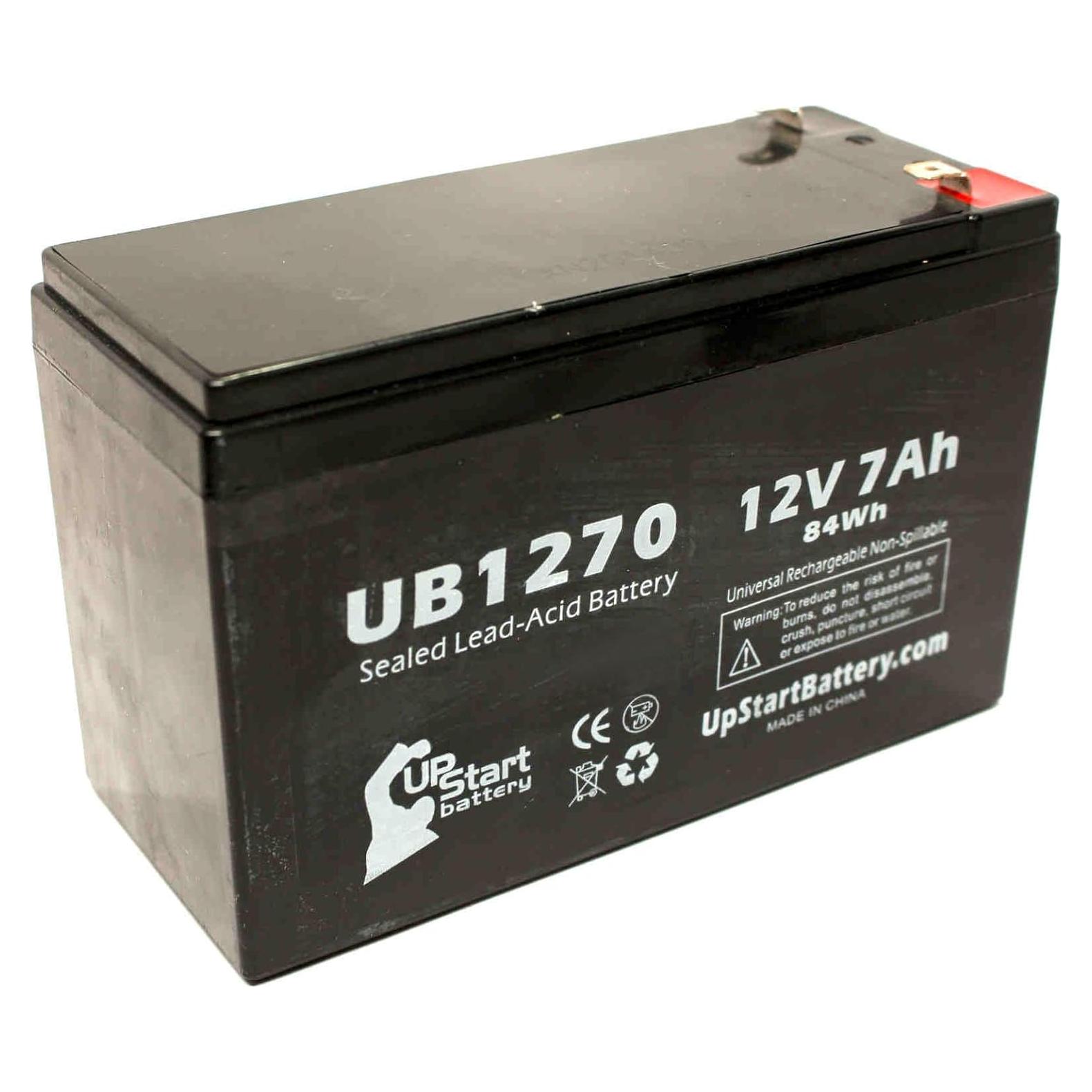Batería Plomo Ácido Sellada UpStart UB1270 12V 7Ah F1
