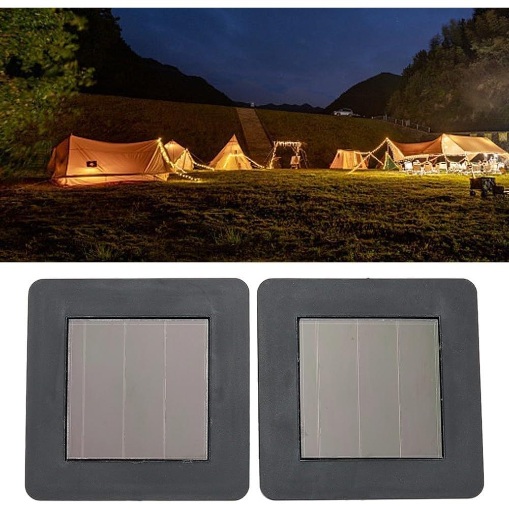 Panel Solar de Reemplazo VersaGenius 2 Piezas LED Blanco Cálido