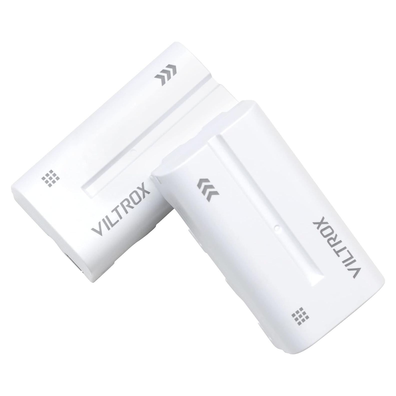 Baterías VILTROX NP-F550 2200mAh 2 Paquete Carga USB Tipo-C