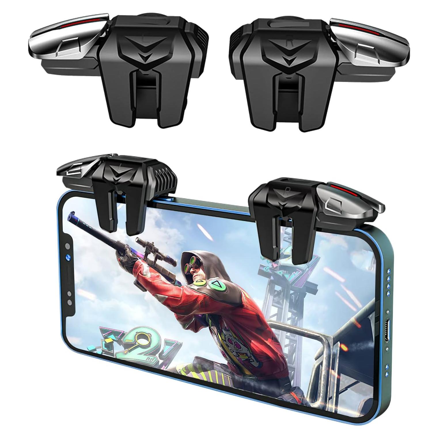 Controlador de Juego Móvil Newseego Gatillo 6 Dedos Ergonómico