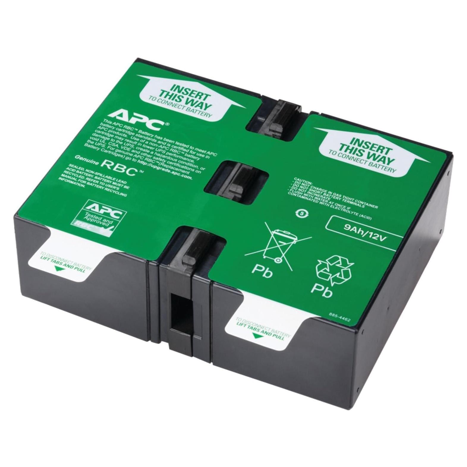 Batería de Reemplazo APC APCRBC124 para UPS 12V