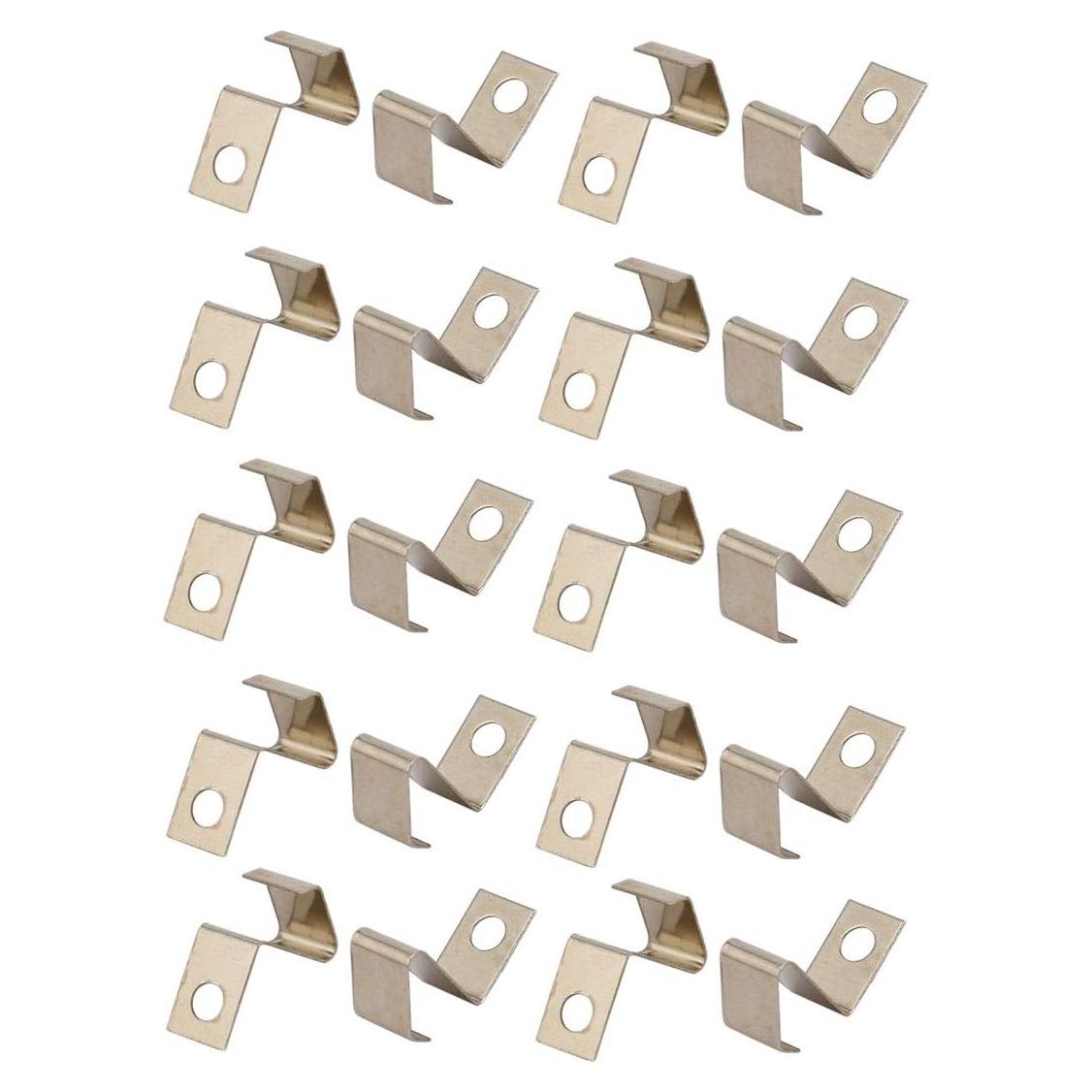 Placa de Contacto de Resorte para Batería AAA uxcell - 20 Pcs