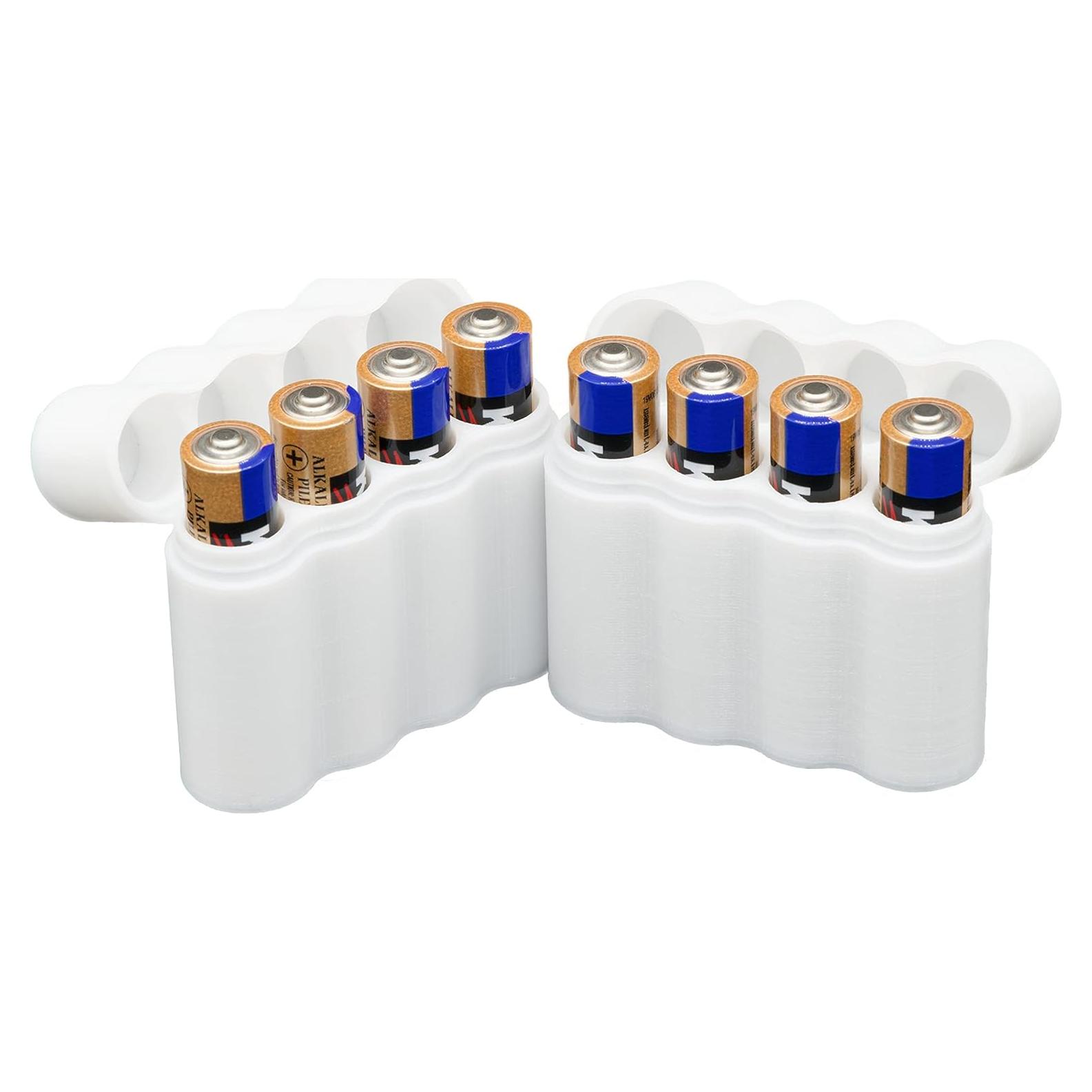 Estuche para Baterías AAA WLG Creations - Compacto y Duradero