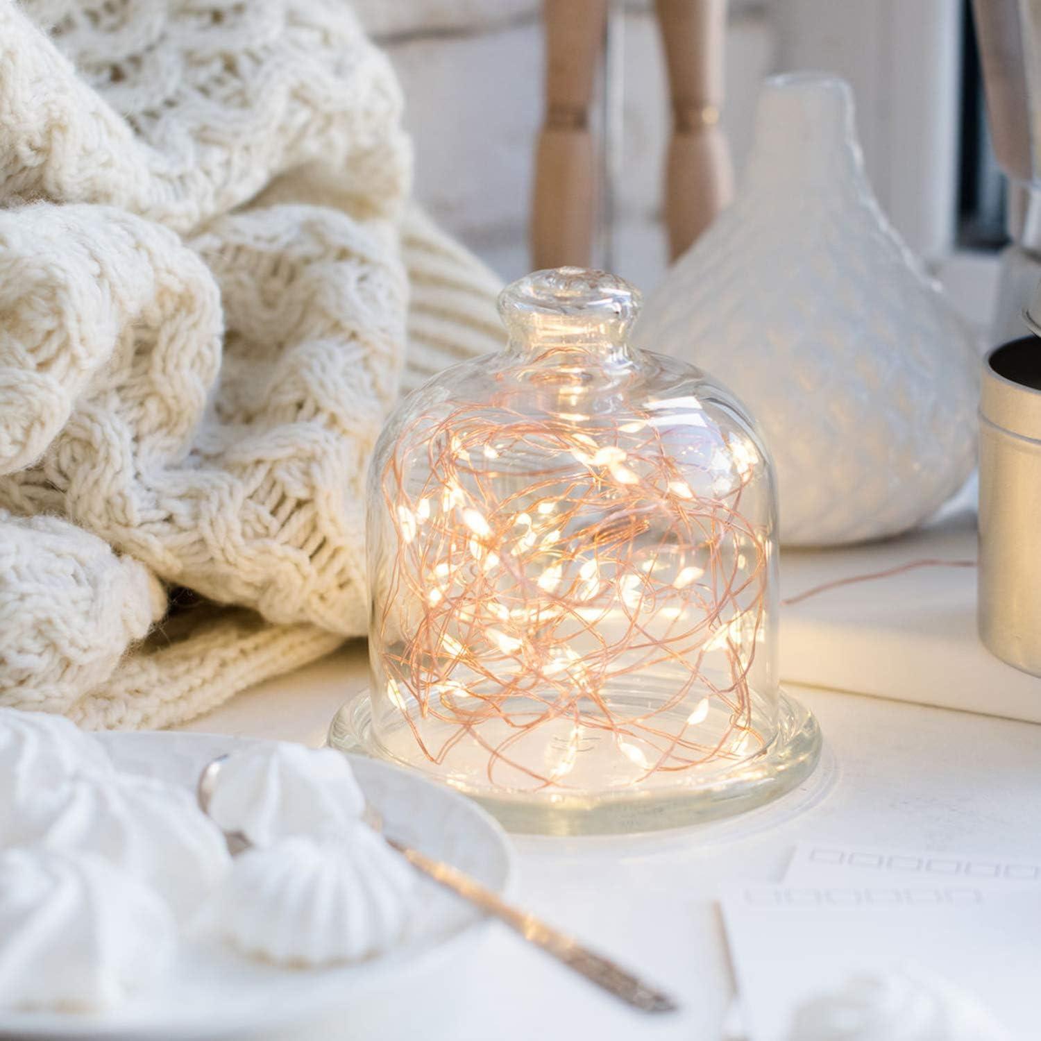 Luces de Cadena LED Tenergy 5m 50 LEDs con Control Remoto