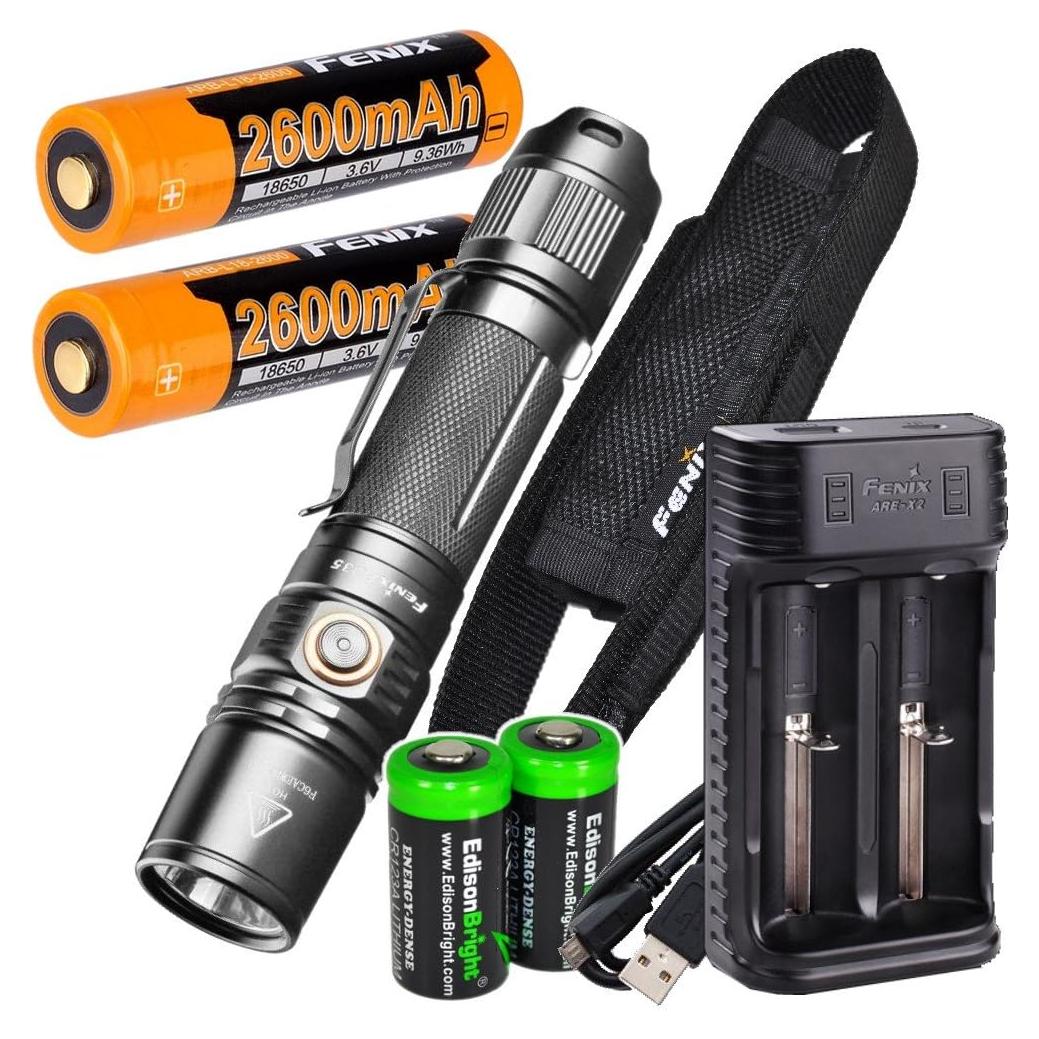 Linterna Táctica Fenix PD35 V2.0 1000 Lúmenes Recargable