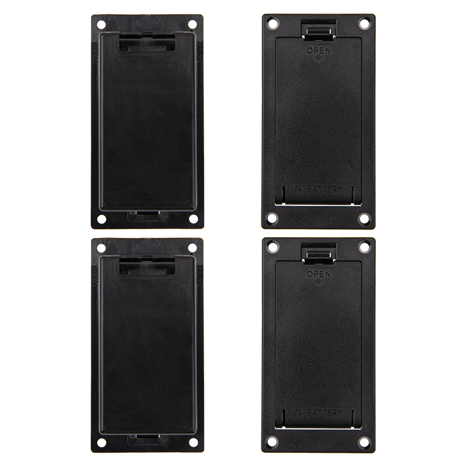 4 Cajas de Batería 9V Yootones para Guitarra y Bajo Activo