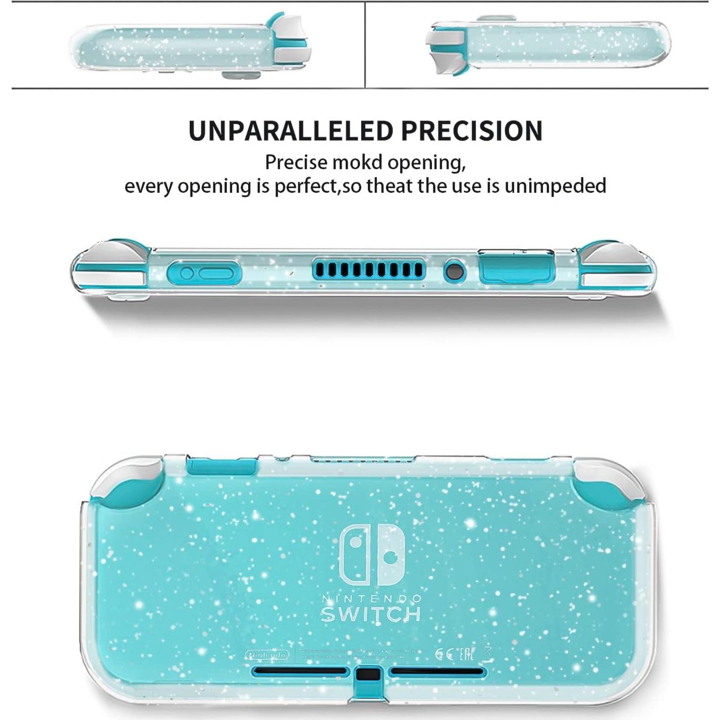 Funda Protectora DLseego para Nintendo Switch Lite TPU Brillante