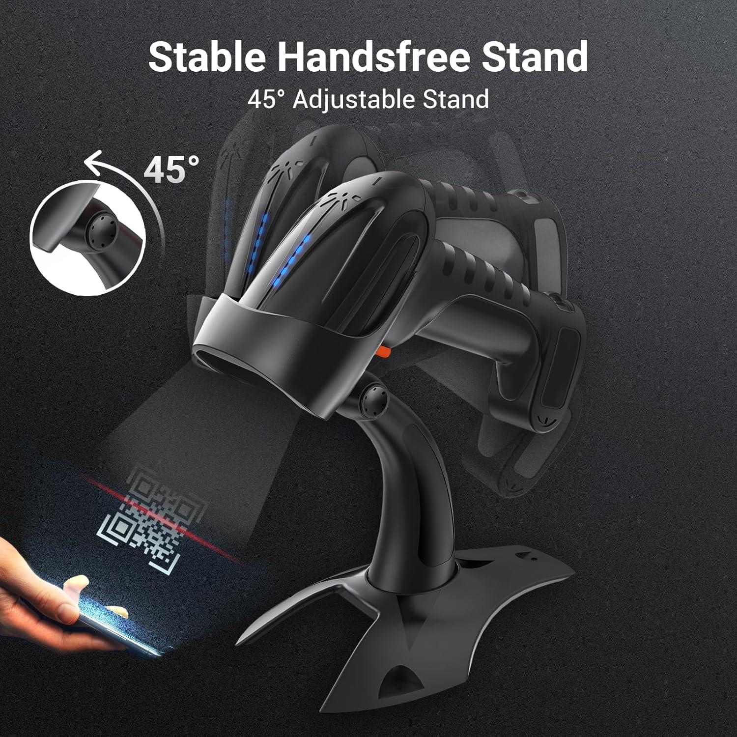 Escáner de Código de Barras Inalámbrico Tera 8100 Pro 2500mAh