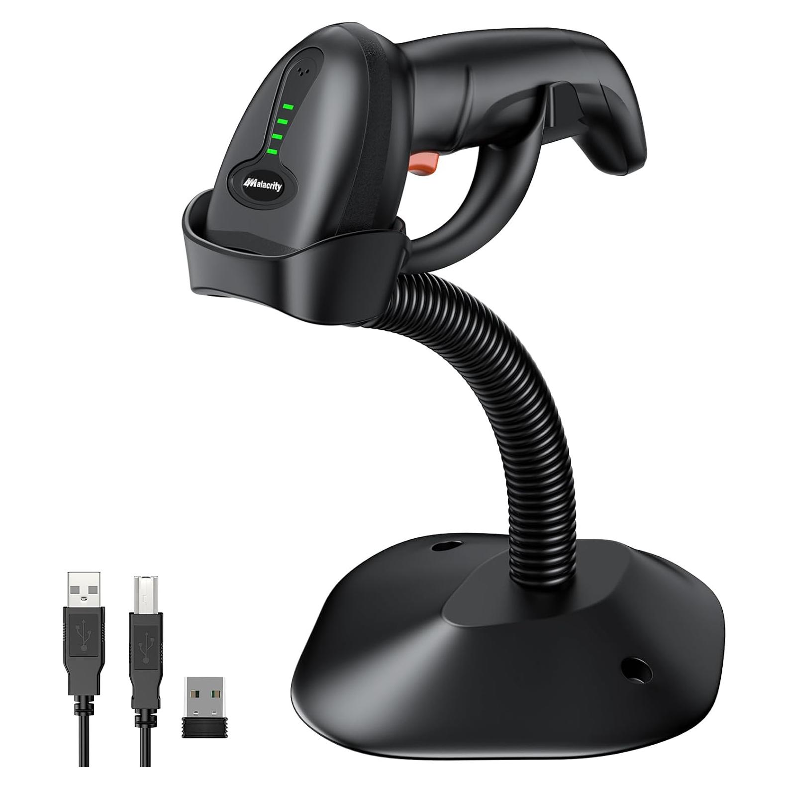 Escáner de Código de Barras Inalámbrico Alacrity NA-4590CB-A