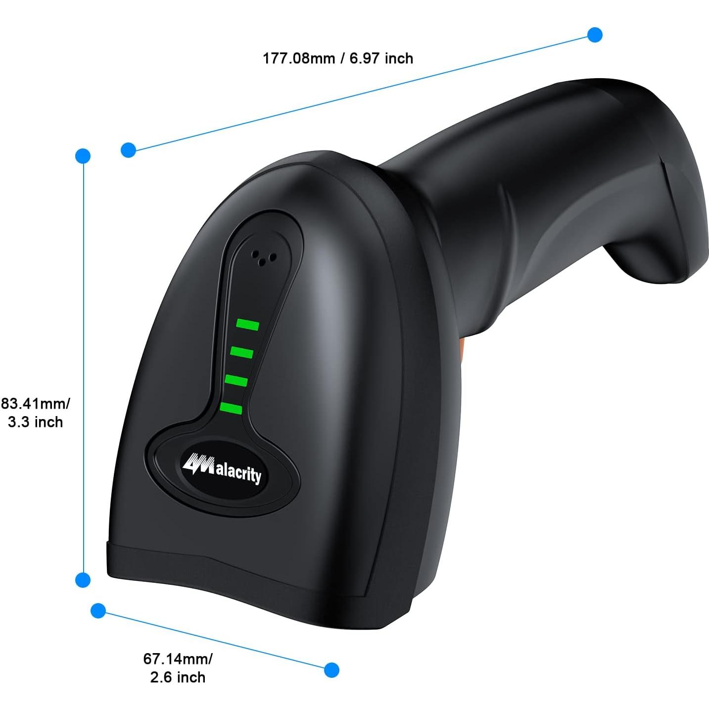 Escáner de Código de Barras Inalámbrico Alacrity NA-4590CB-A