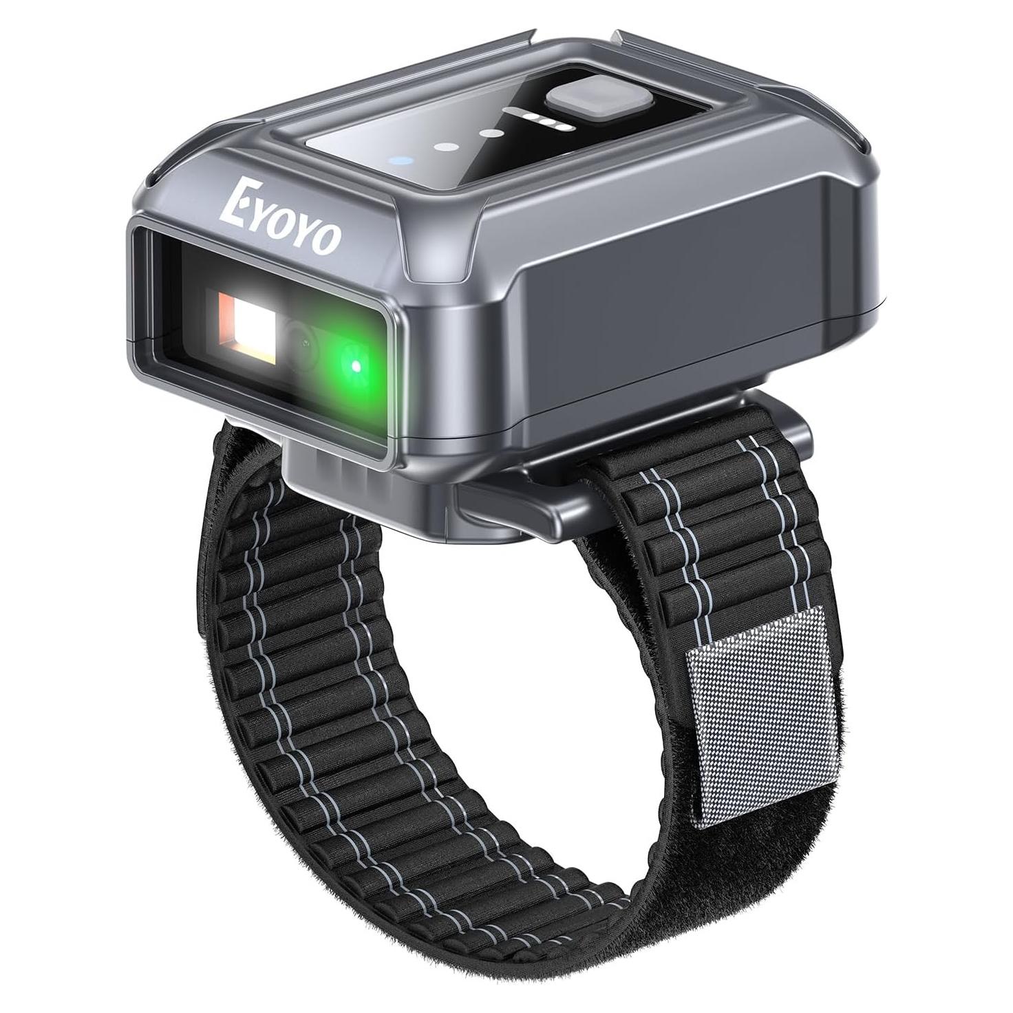 Escáner de Códigos de Barras Inalámbrico Eyoyo para Muñeca