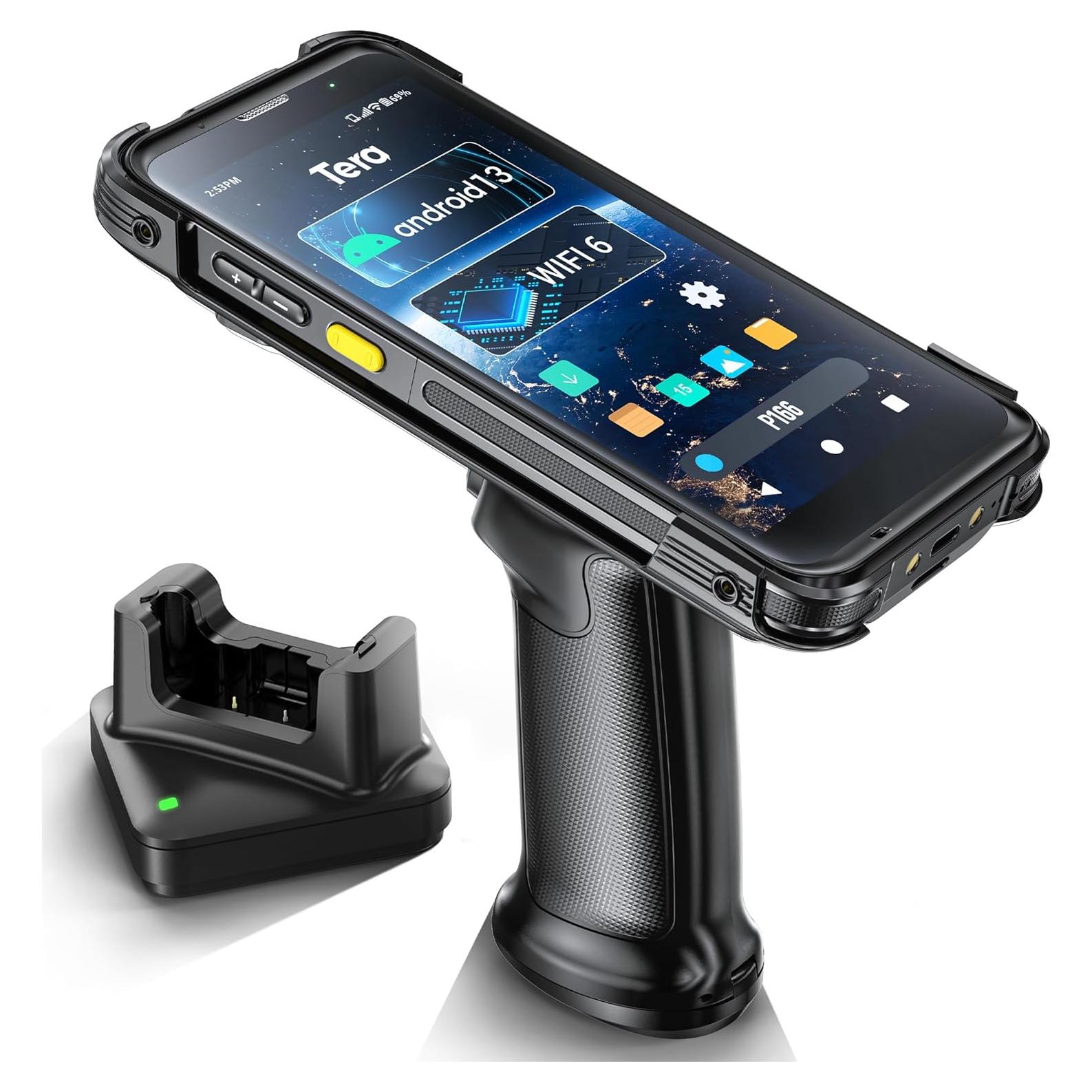 Escáner de Código de Barras Tera P166GC Android 13 Wi-Fi 6