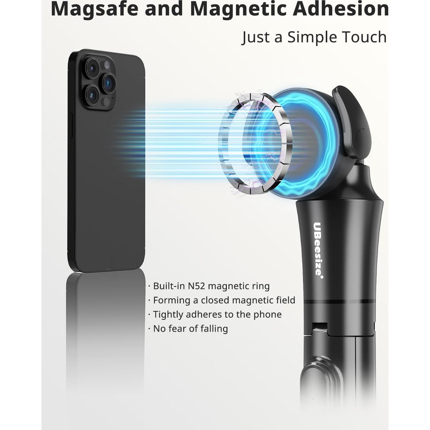 Trípode UBeesize 72 cm para iPhone y Android con Control Remoto