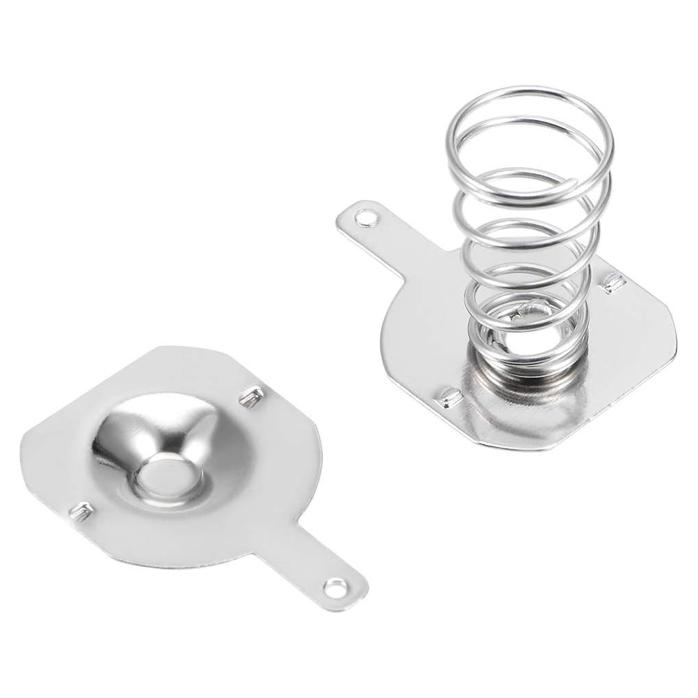 Placa de Contacto de Batería 18650 uxcell - 20 Pares 16.5x16mm