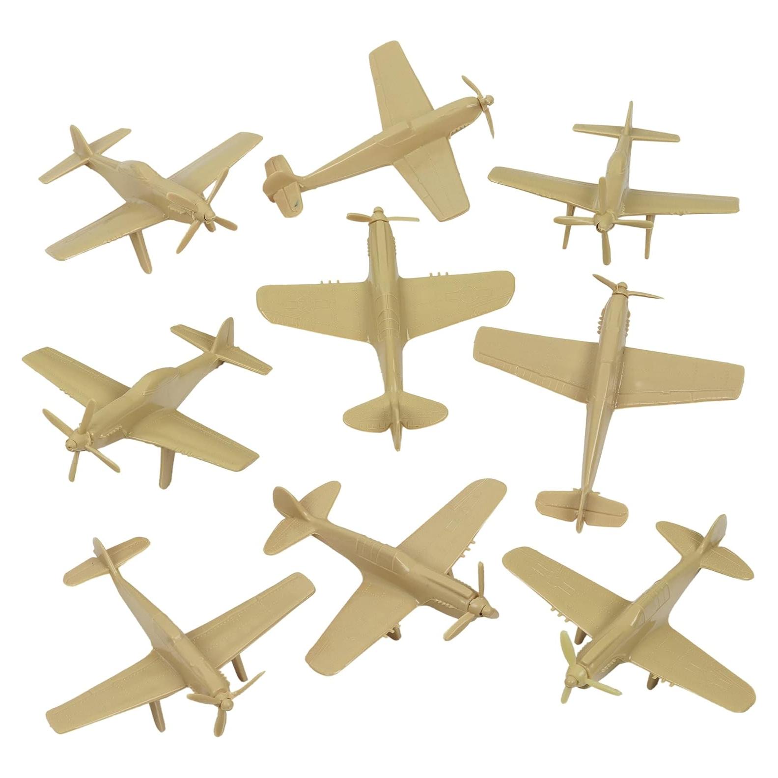 Aviones de Combate WW2 TimMee 9 Piezas Tan 1:100