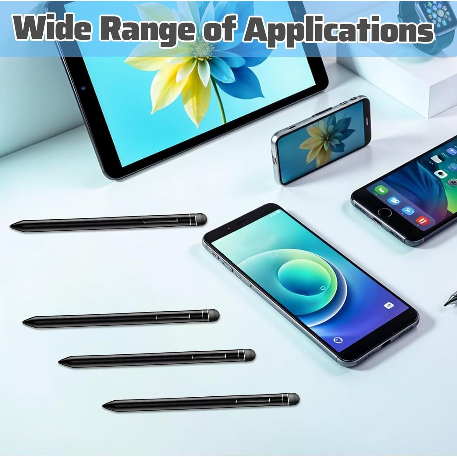 30 Puntas de Goma para Stylus JIYIN - 0.51 cm y 0.71 cm