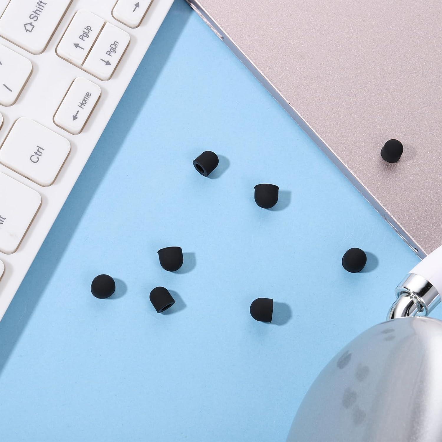 30 Puntas de Goma para Stylus JIYIN - 0.51 cm y 0.71 cm