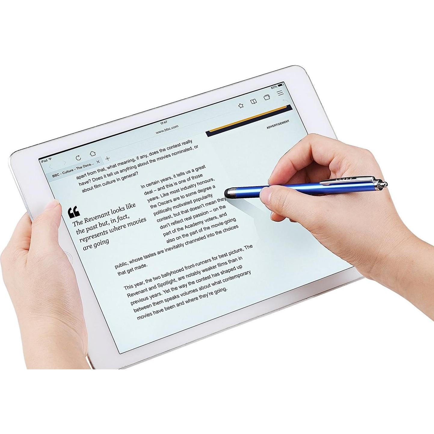 Consejos de goma de reemplazo CCIVV para bolígrafos stylus delgados - Paquete de 24