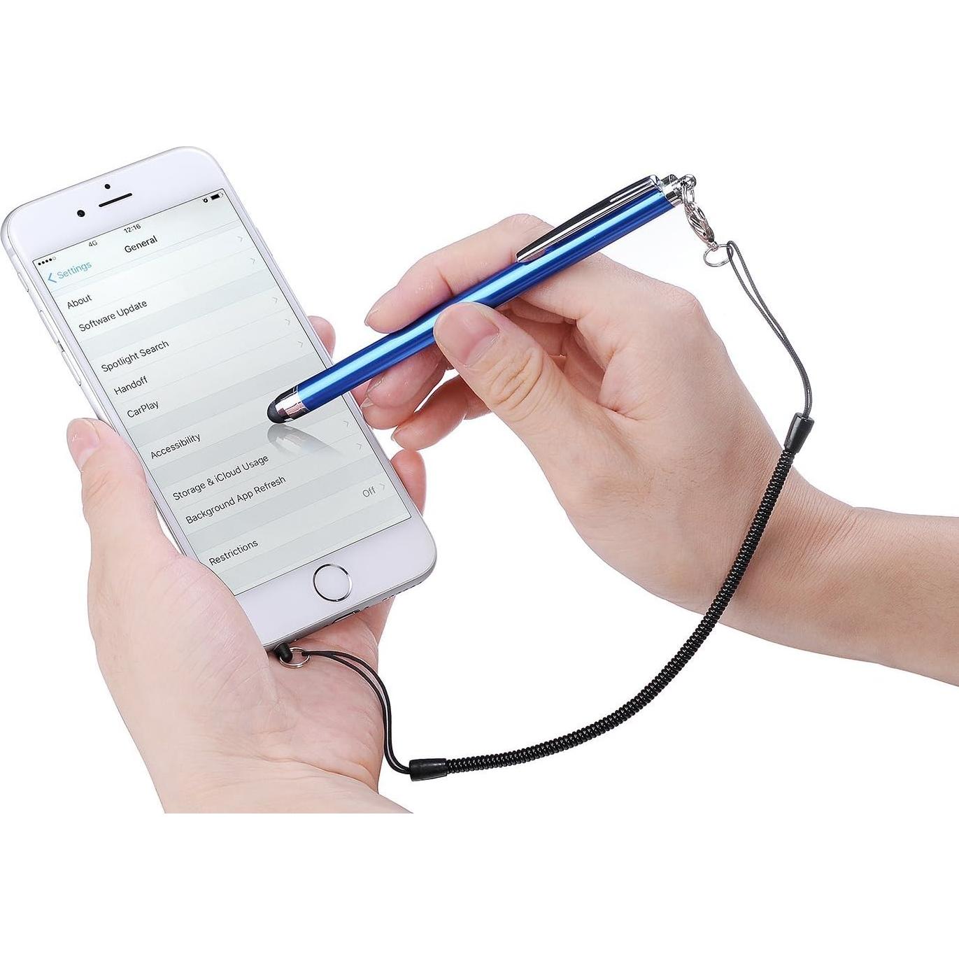 Consejos de goma de reemplazo CCIVV para bolígrafos stylus delgados - Paquete de 24