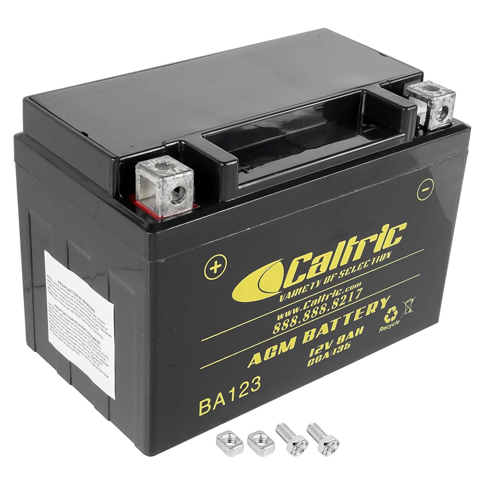 Batería AGM Caltric 12V para Honda Trx700XX 2008-2009