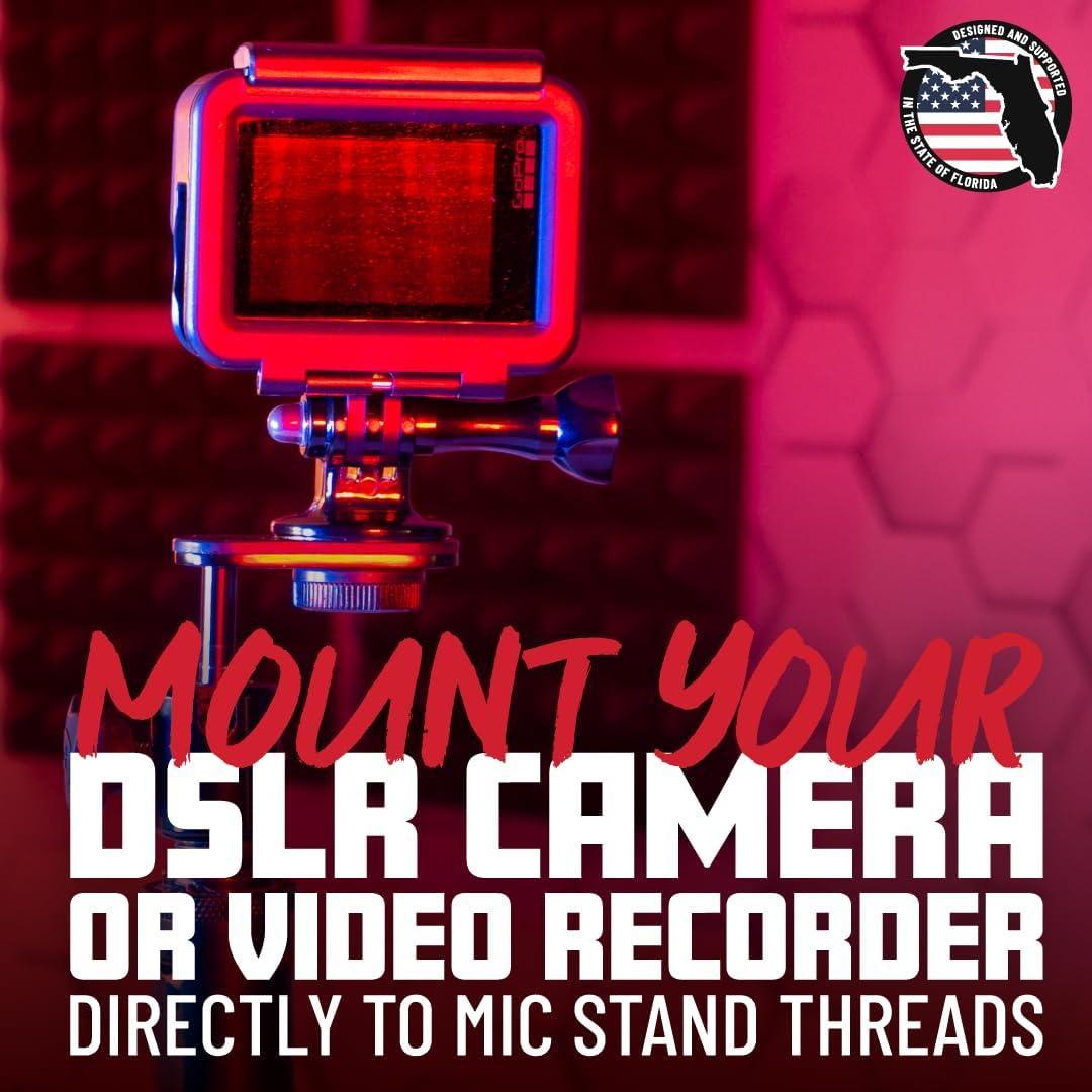 Adaptador de Soporte de Micrófono Gator Frameworks GFW-MIC-CAMERA-MT