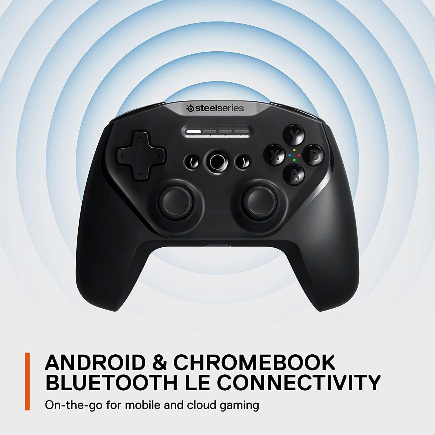 Controlador Bluetooth SteelSeries Stratus+ para Android y PC