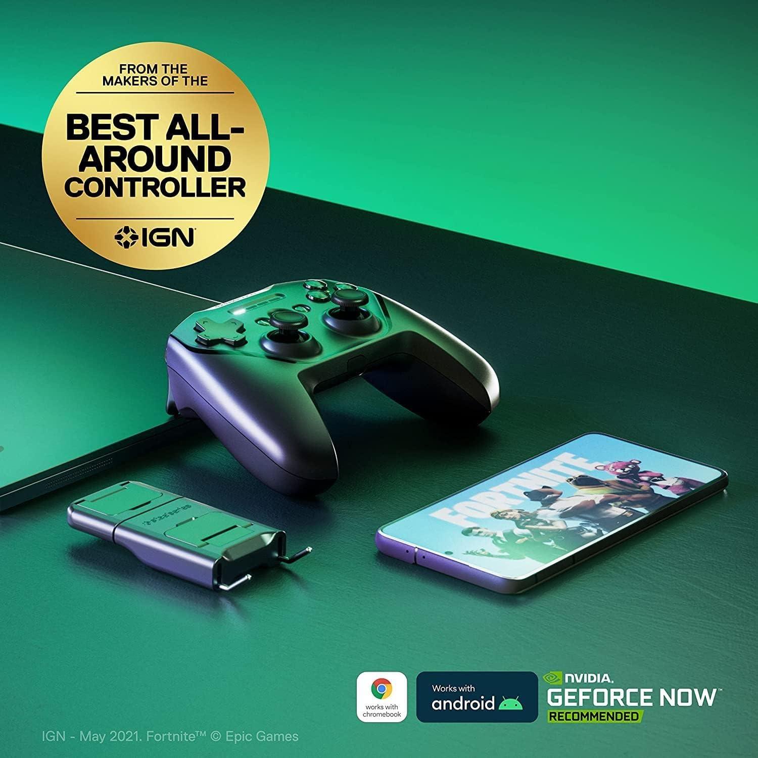 Controlador Bluetooth SteelSeries Stratus+ para Android y PC