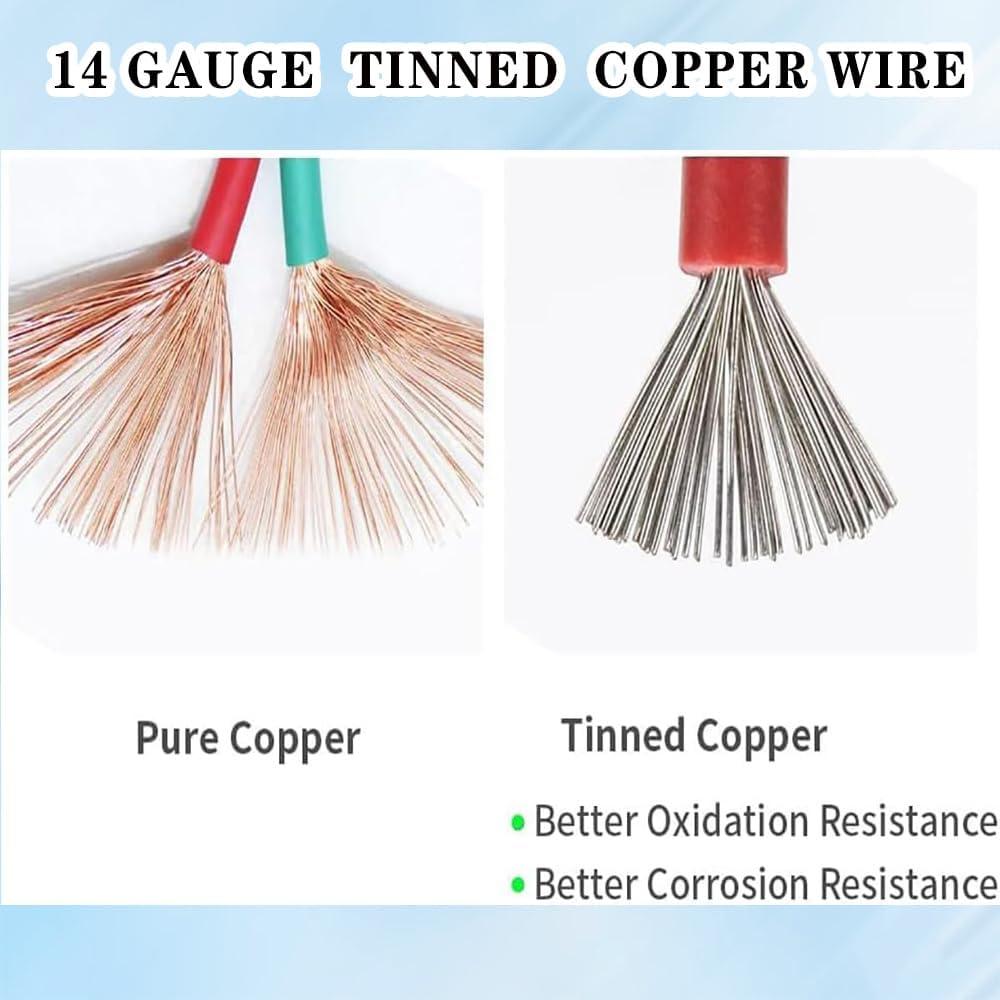 Conector SAE 14AWG a Prueba de Climas 30cm NEWNEWLIU