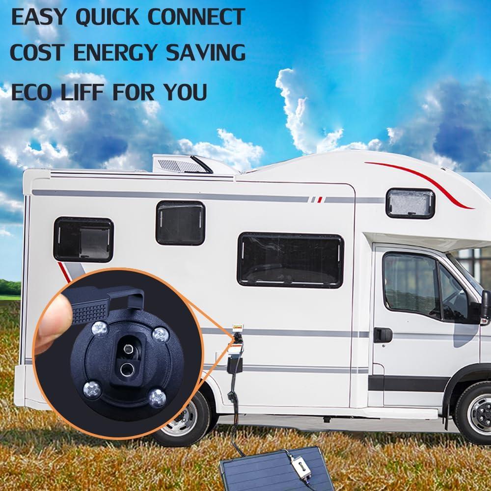 Conector SAE 14AWG a Prueba de Climas 30cm NEWNEWLIU