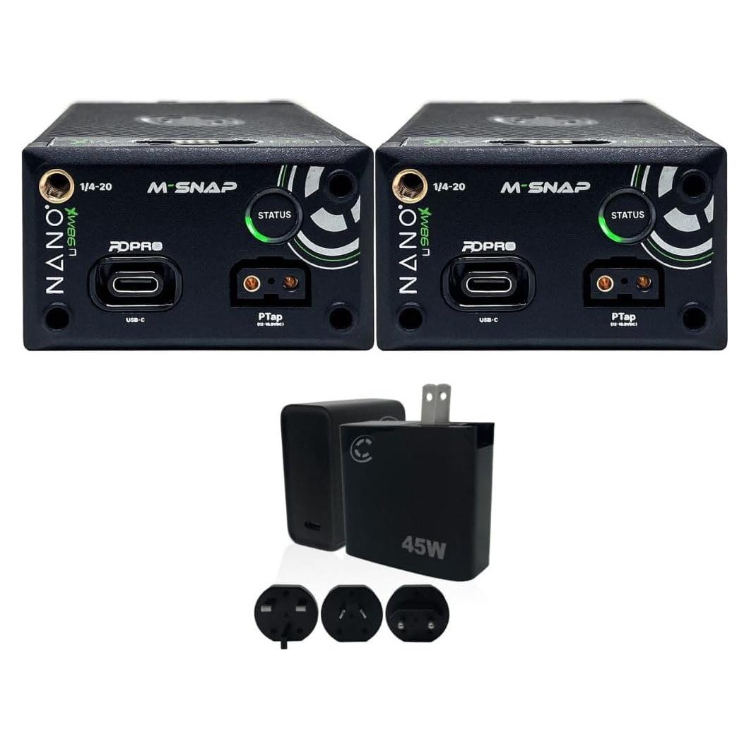 Batería Core SWX NANO-C98MX 98Wh para cámaras Sony - Paquete de 2