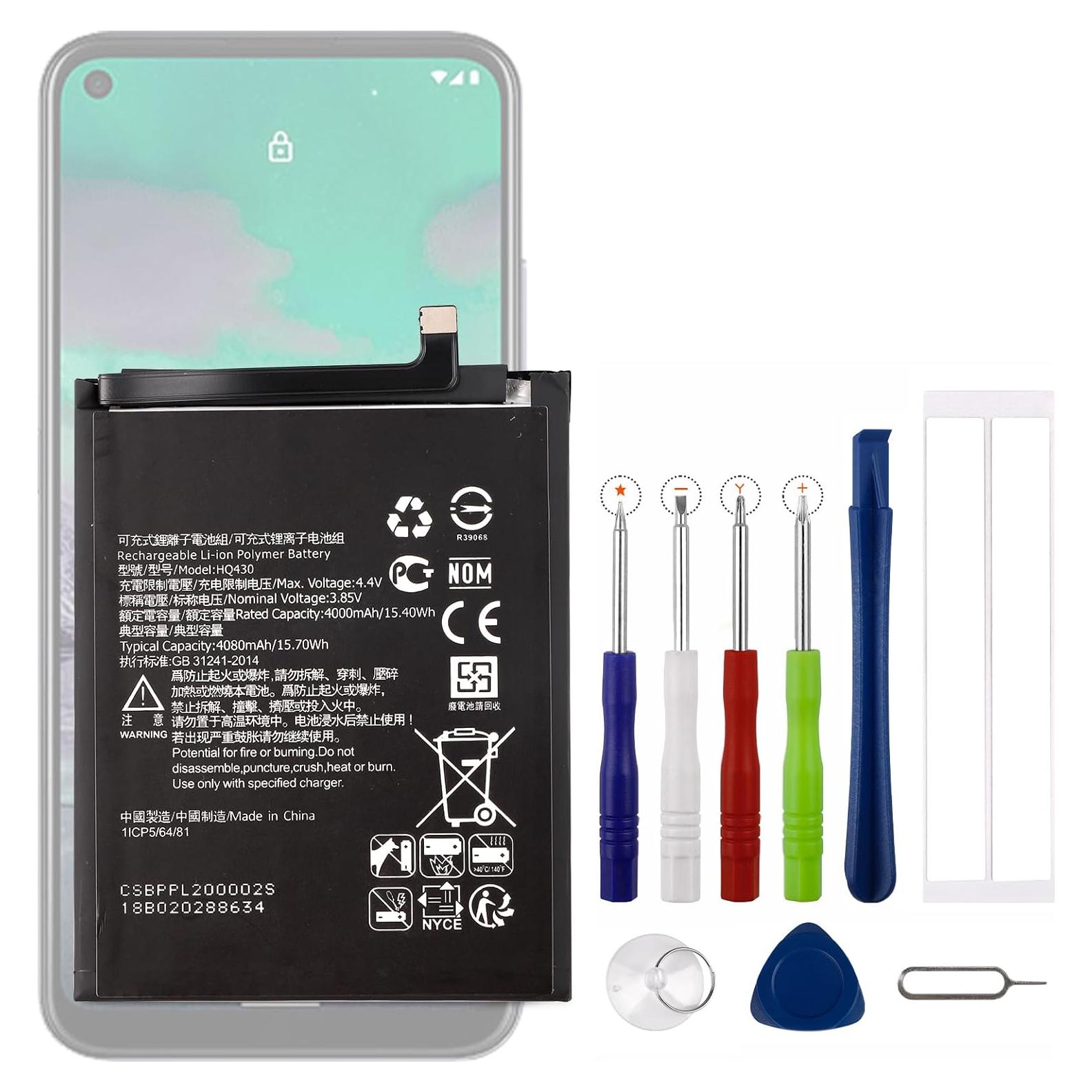 Batería de Reemplazo HE328 para N-okia 3.4 y 5.4 4000mAh