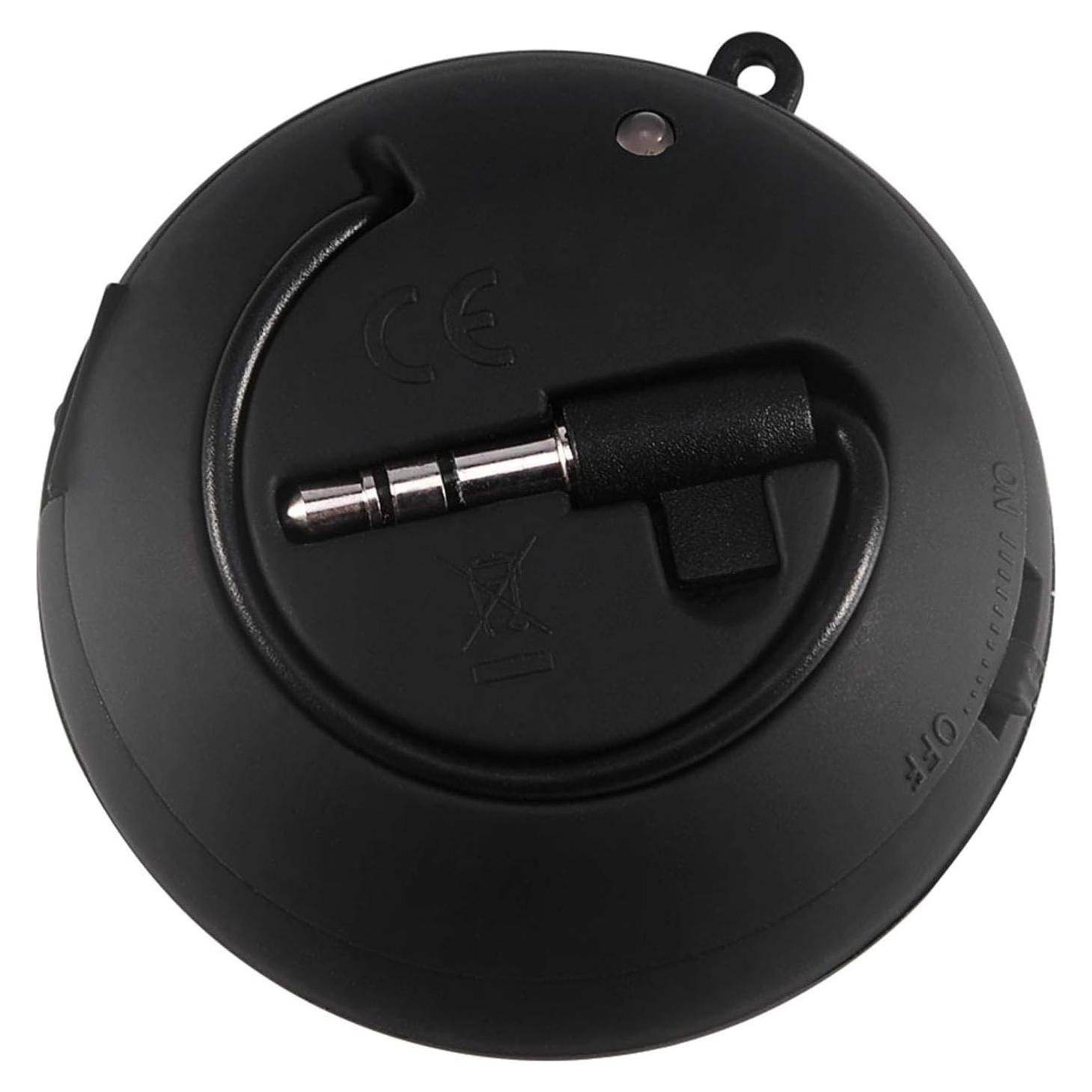 Altavoz Portátil Ciciglow Retráctil 180mAh 5.21x5.21cm Negro