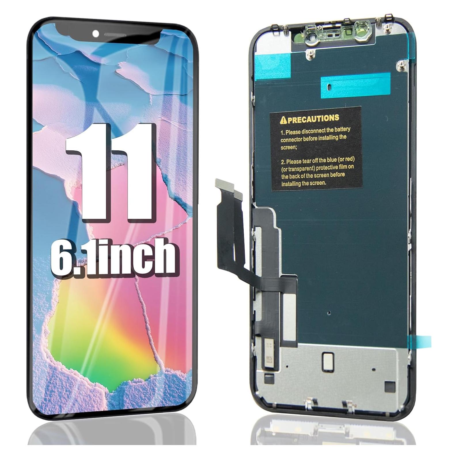 Reemplazo Pantalla LCD EFAITHFIX para iPhone 11 6.1" Full HD