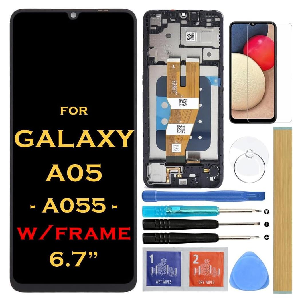 Pantalla LCD Reemplazo Samsung Galaxy A05 6.7" Negro