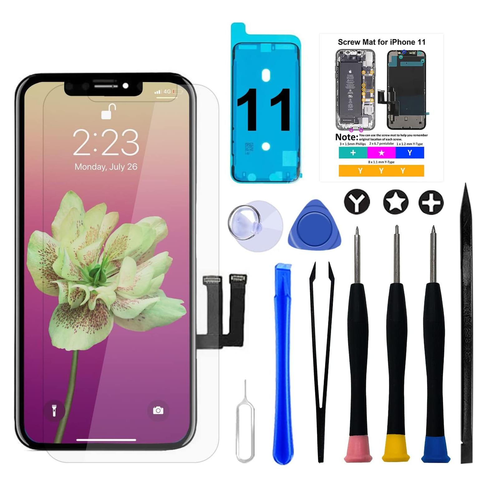 Pantalla LCD de Reemplazo Brinonac para iPhone 11 6.1"