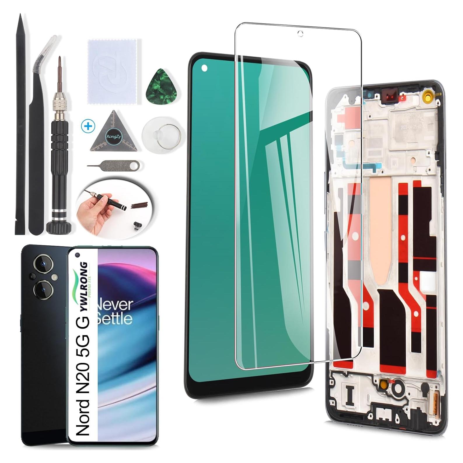 Reemplazo Pantalla LCD Táctil OnePlus Nord N20 5G Incell Negro