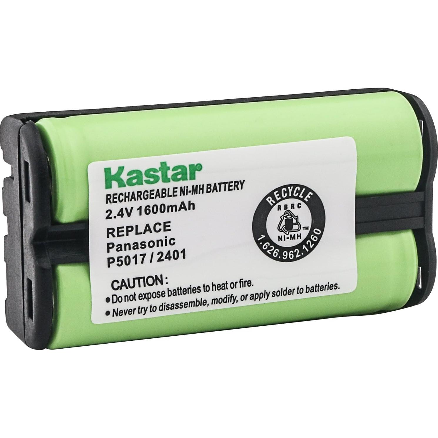 Batería Inalámbrica Kastar 2.4V 1600mAh para Teléfono