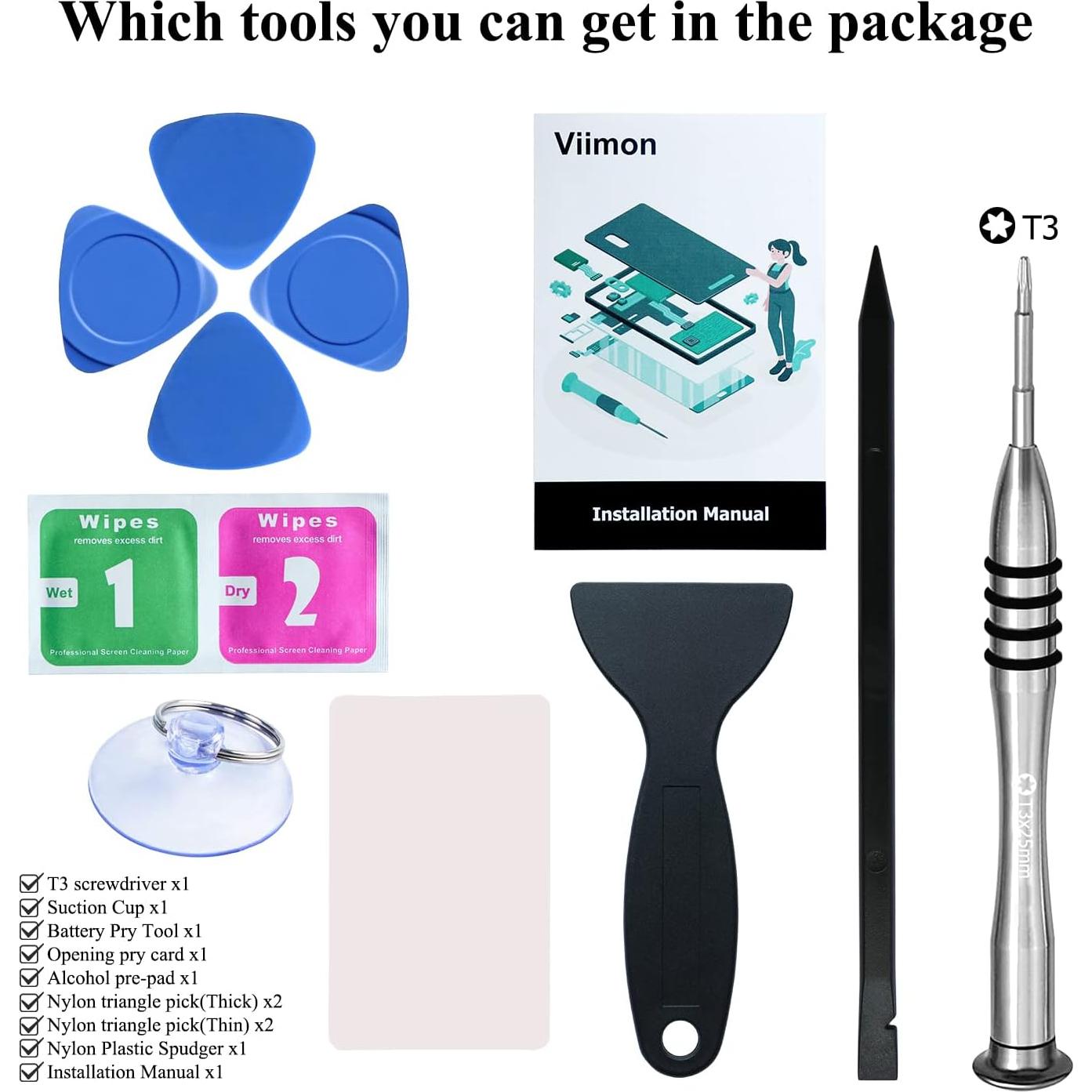 Batería de Reemplazo OEM para Google Pixel 4 con Herramientas