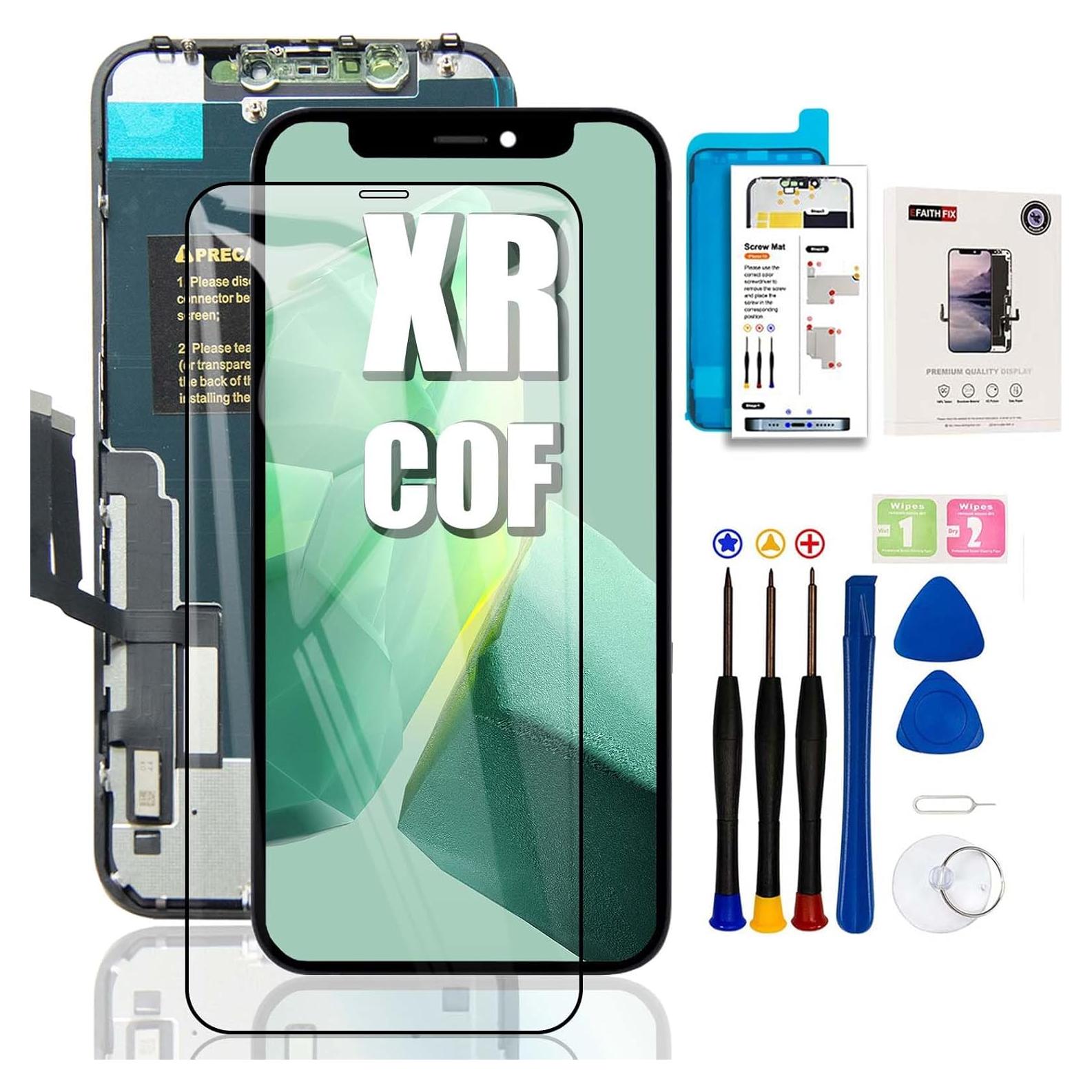 Reemplazo Pantalla LCD COF EFAITHFIX para iPhone XR 6.1"