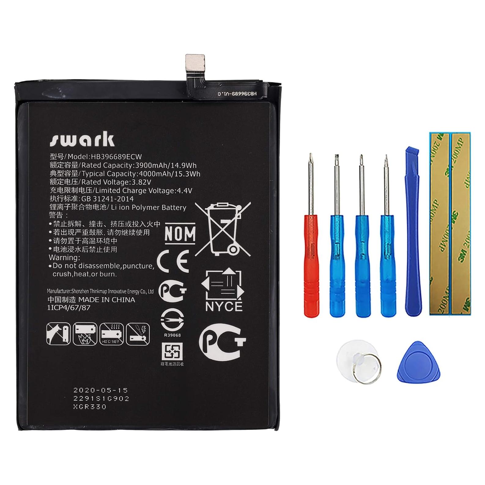 Batería Li-Polímero 3900mAh Huawei Ascend Mate 9 Pro