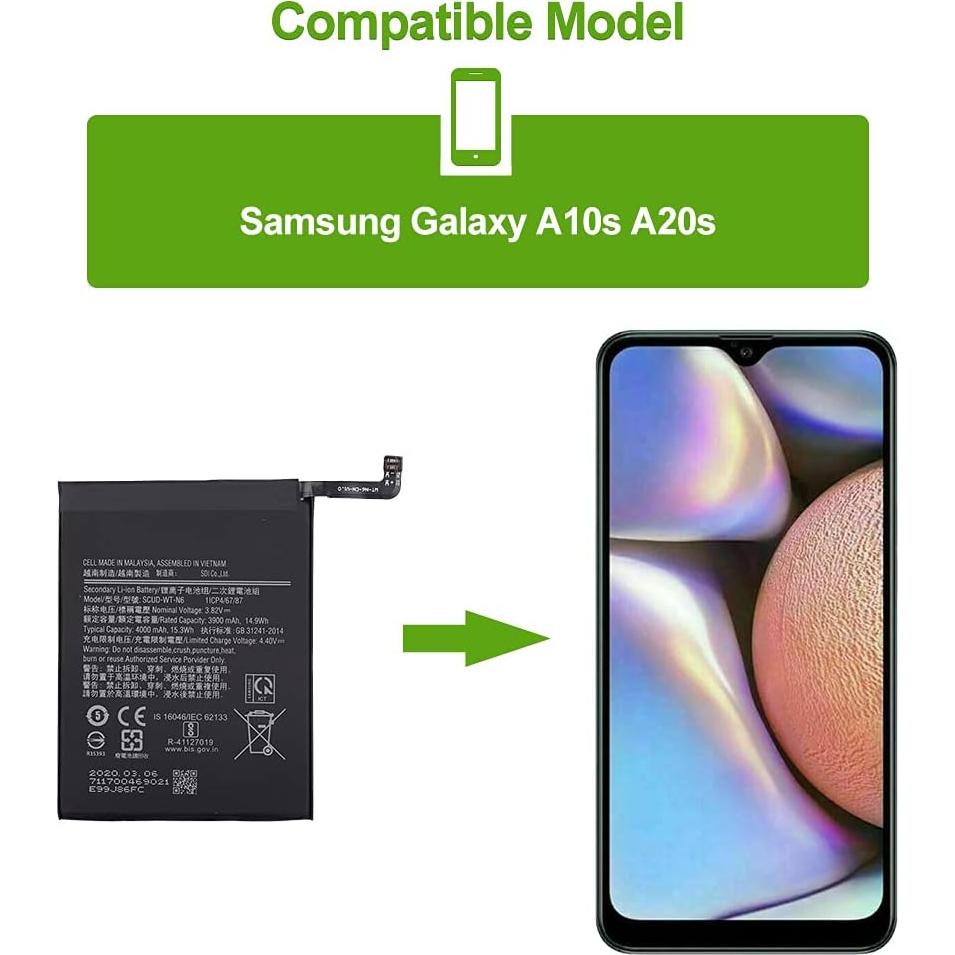 Batería de Reemplazo Scud-WT-N6 para Samsung Galaxy A10s A20s