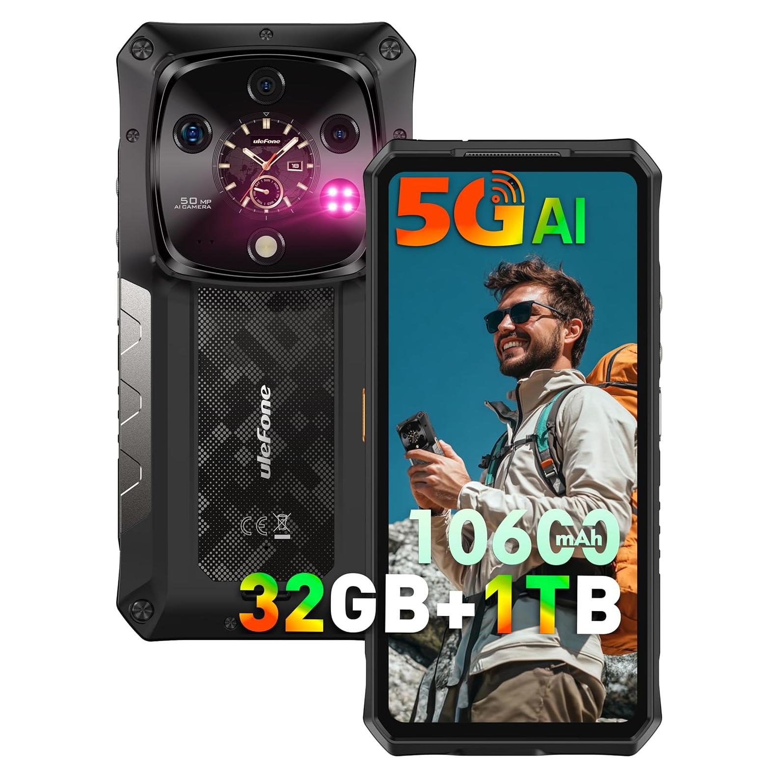 Ulefone Armor 28 Ultra 5G Resistente 32GB RAM 1024GB ROM