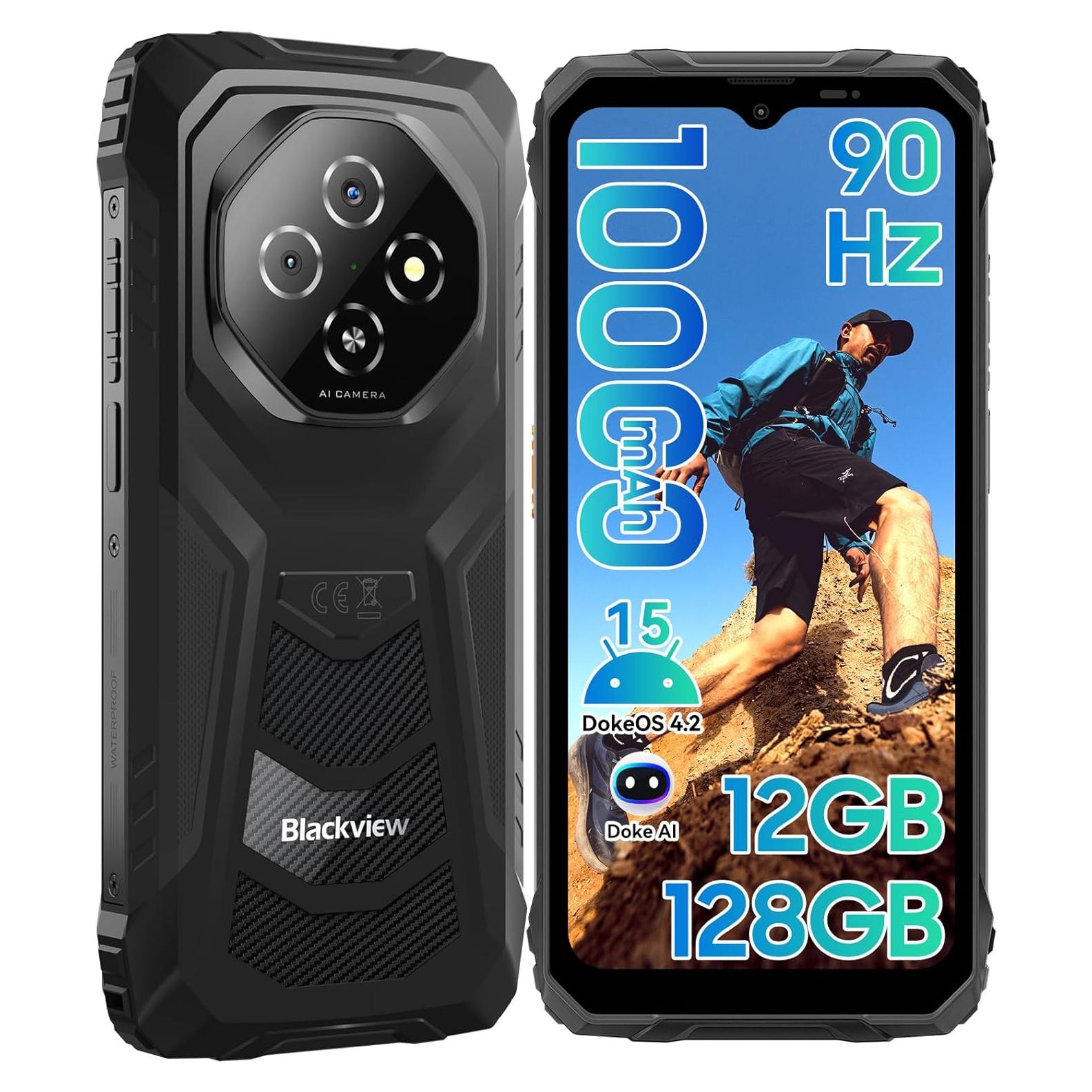 Teléfono Rugged Blackview Fort 1 Android 15 12GB 128GB 10000mAh