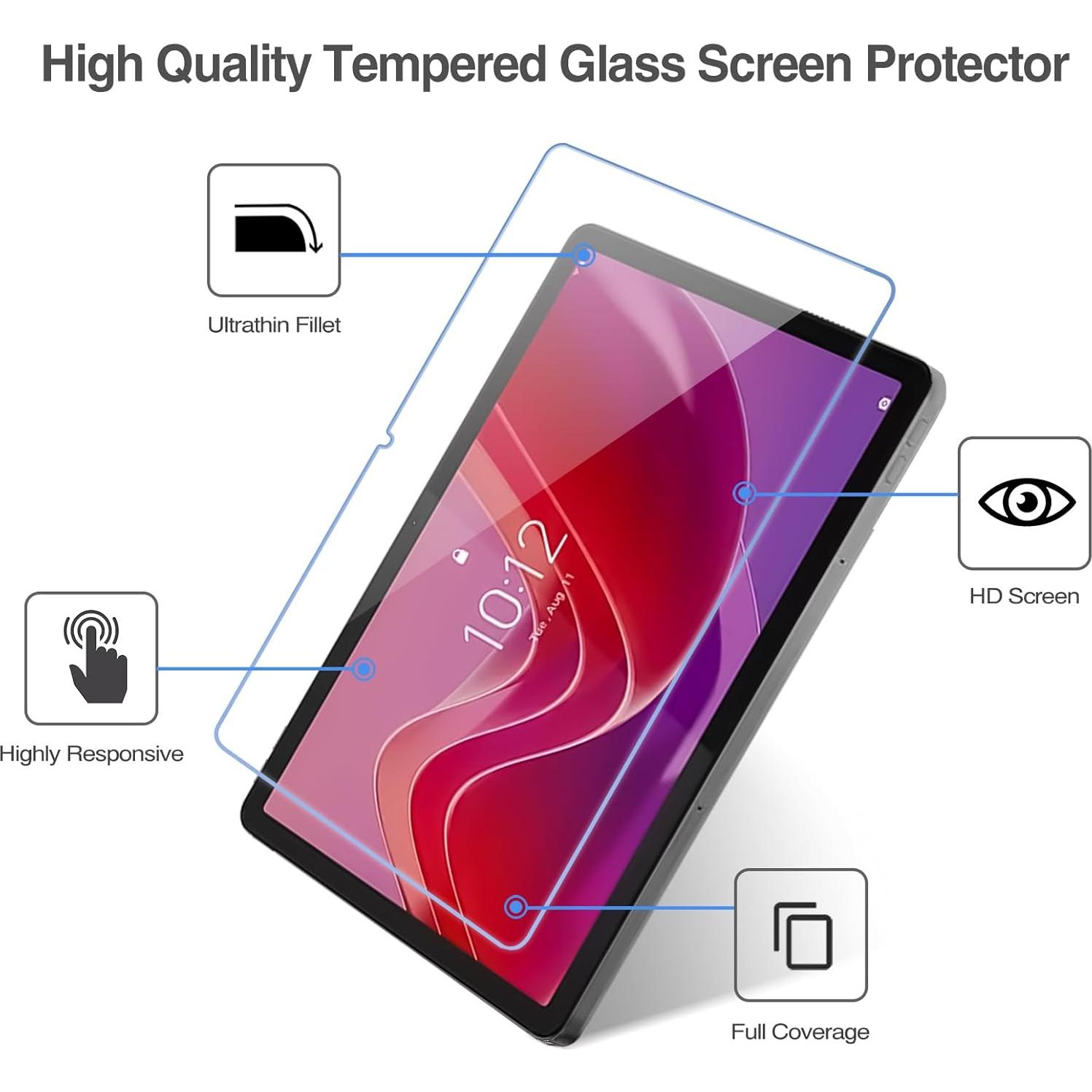 Protector de Pantalla ProCase Vidrio Templado Lenovo Tab 11"