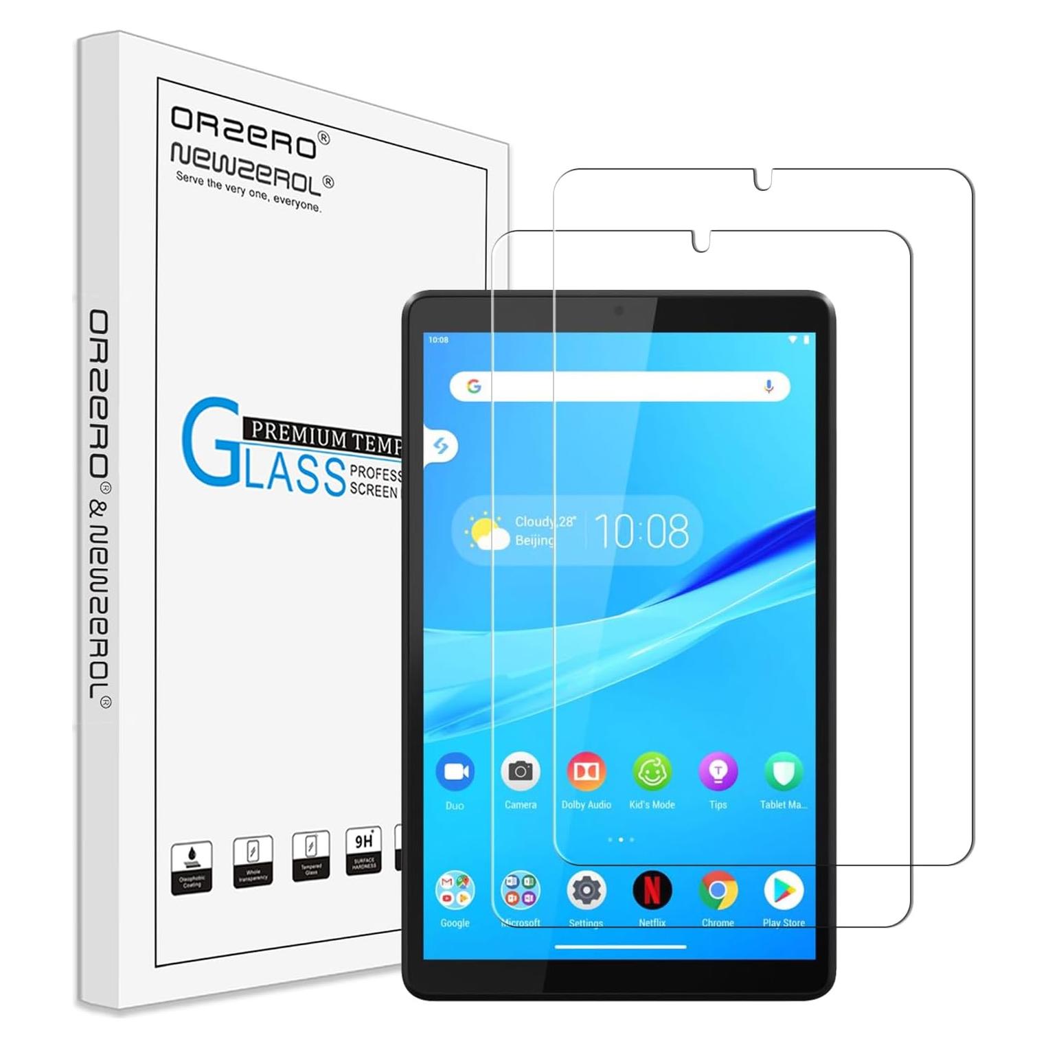 Protector de Pantalla Vidrio Templado Orzero para Lenovo Tab M8 8"