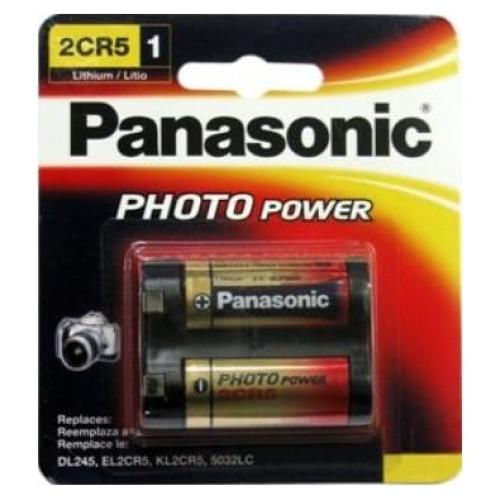 Batería de Litio Panasonic 2CR5 6V para Cámaras