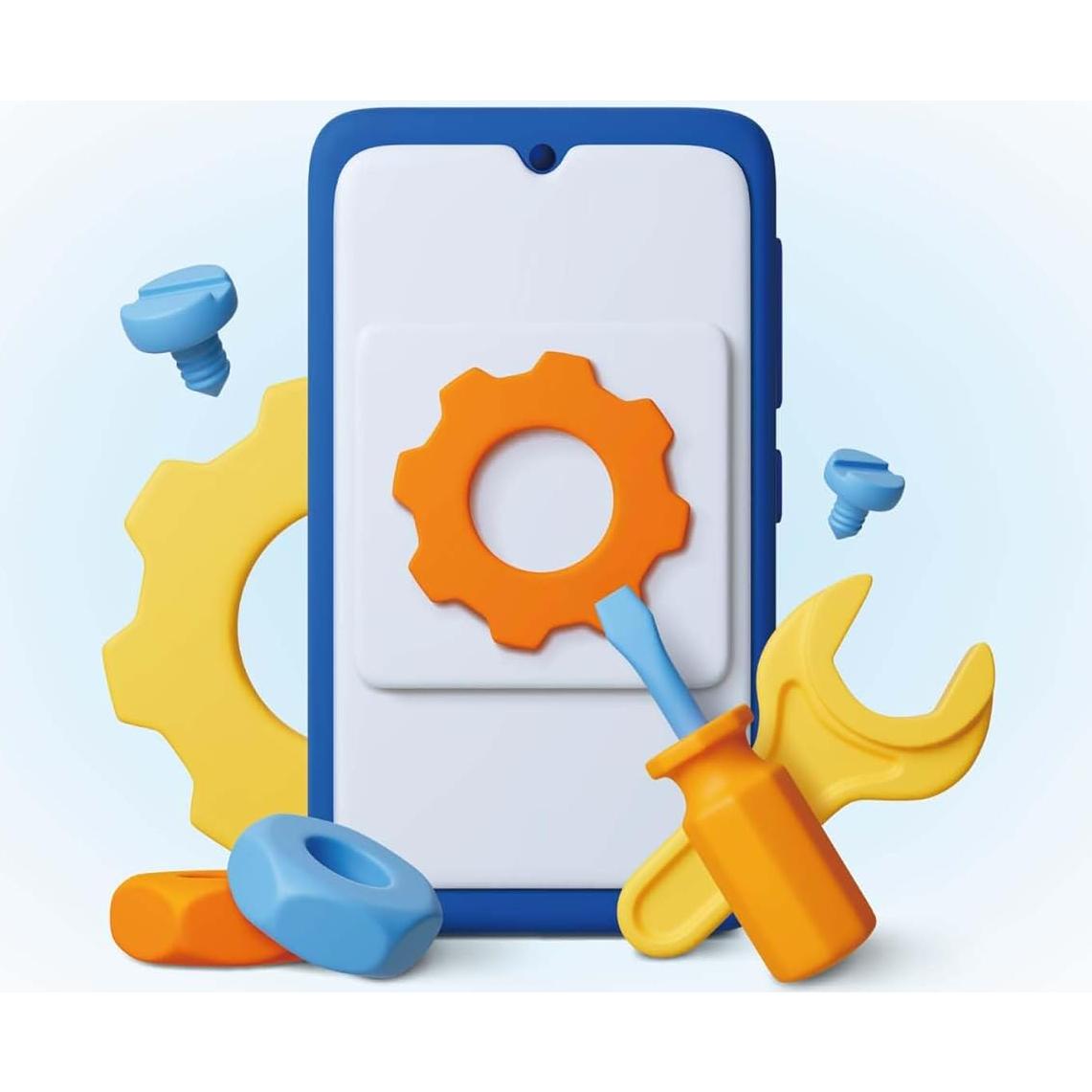 Reemplazo Pantalla Táctil LCD BLU G73 6.8" Negro